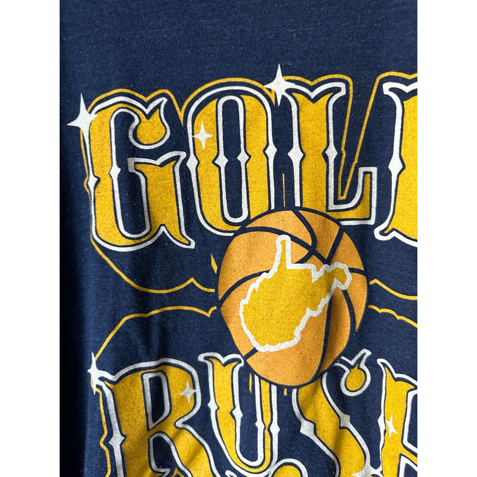Charlie Hustle West Virginia Gold Rush Tshirt — image 2 of 3